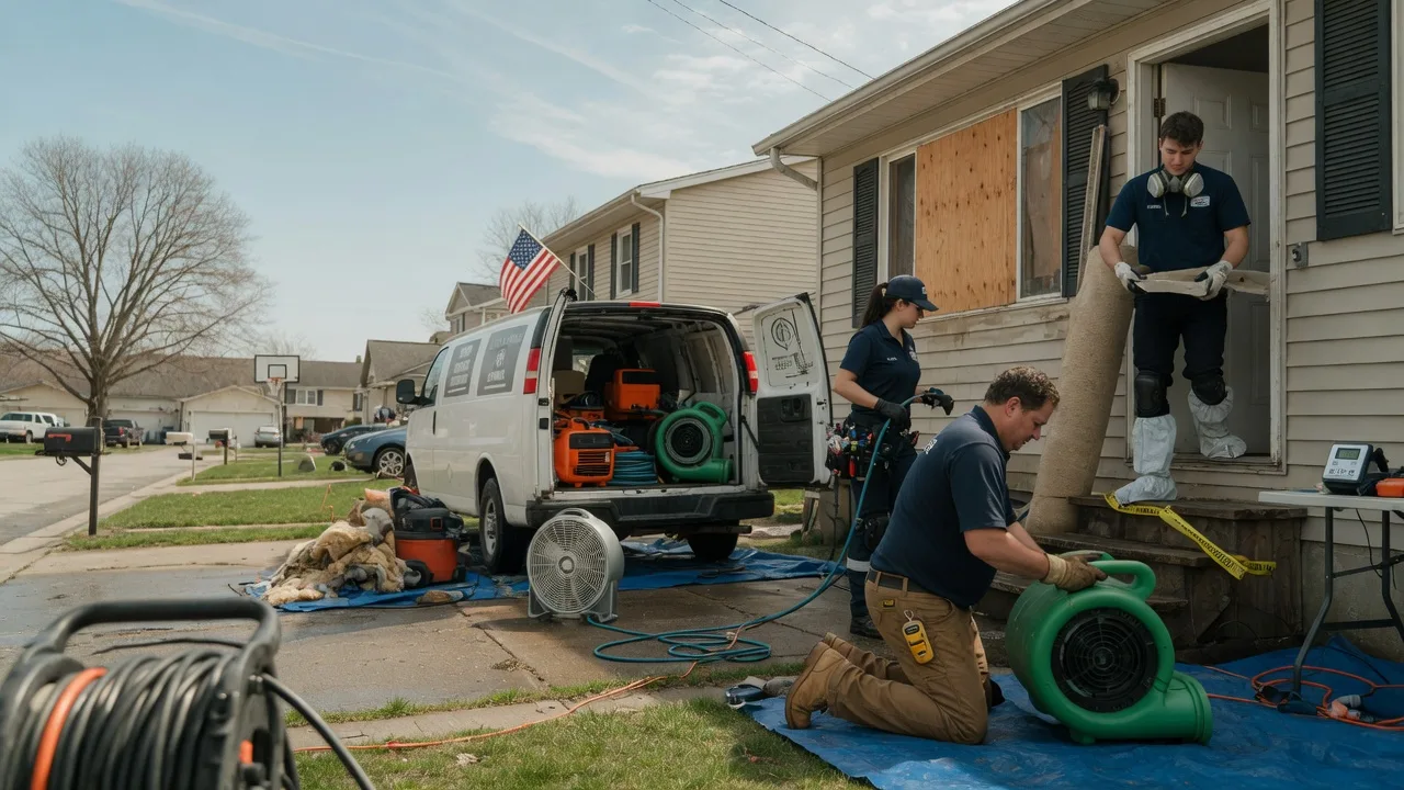 Water Damage Restoration in White Earth, ND near me